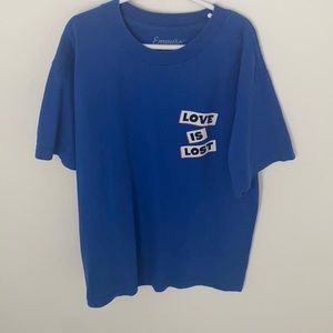 empyre blue tee, size (S)